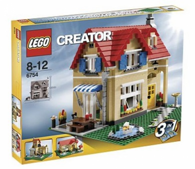 Купить конструктор LEGO Creator: Model: Building: 6754 Family Home в Москве. Доставка лего по России.