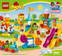Lego Duplo 10840 Лего Дупло Большой парк аттракционов