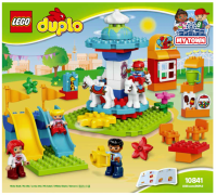 Lego Duplo 10841 Лего Дупло Семейный парк аттракционов
